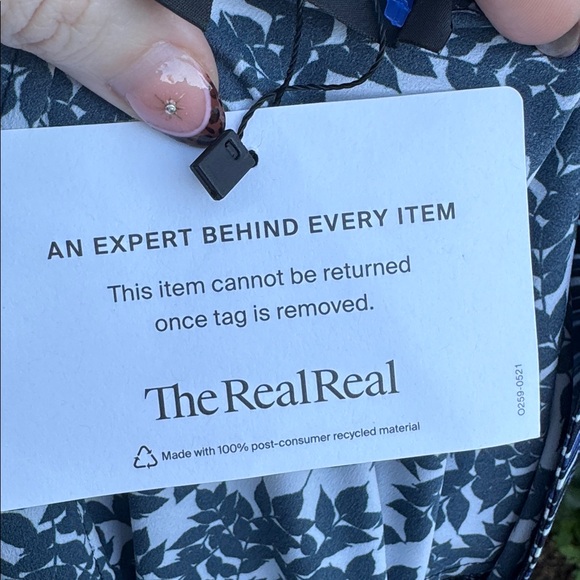 Thakoon blue and white tunic, TRR, size 4 - Picture 5 of 7